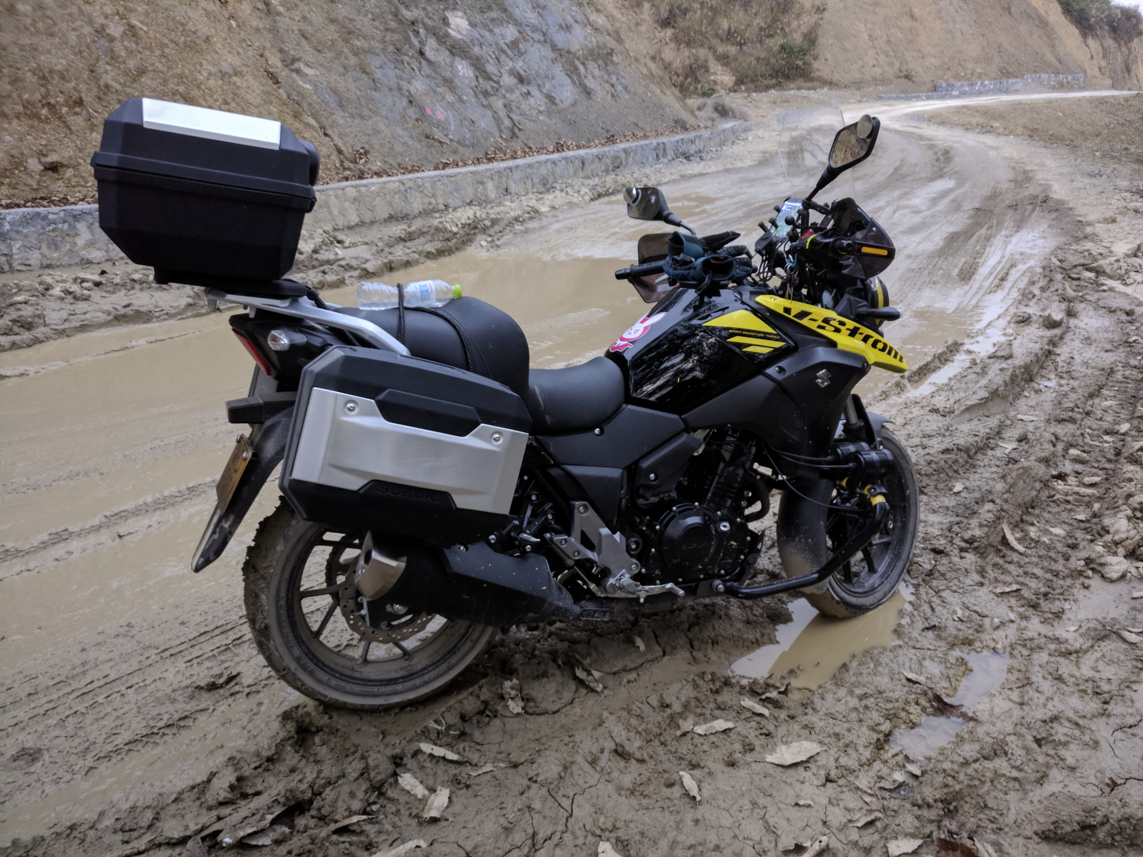 豪爵铃木DL250 6400公里使用感想及记录_苡仁居士