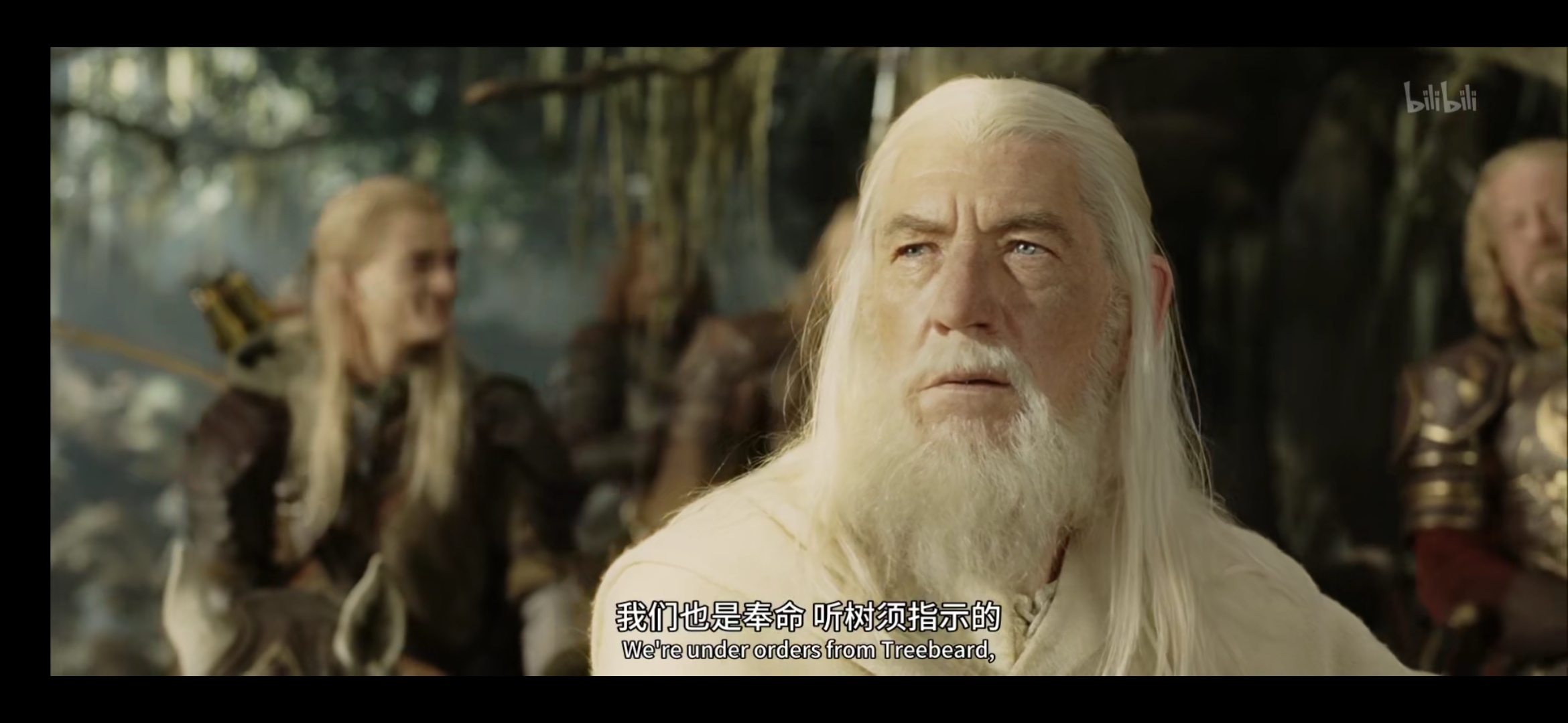 重温发现人皇和精灵王子身体互动还挺多,经常互相勾肩搭背