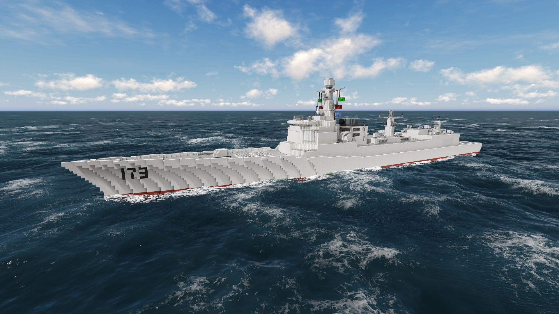 052D型导弹驱逐舰 - Minecraft(我的世界)中文论