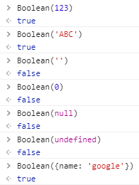 Boolean()方法