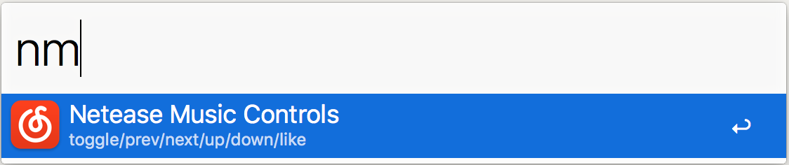 Netease Music Controls