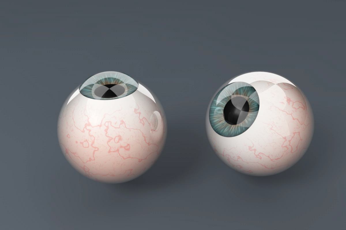 眼睛的画法也许是画手们学画画最先学习的部分,所以我决定选眼球来