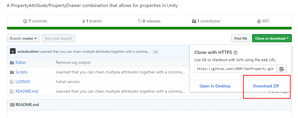 【Unity插件】SetProperty  -在Inspector面板上访问属性(get/set)-xudawang's blog