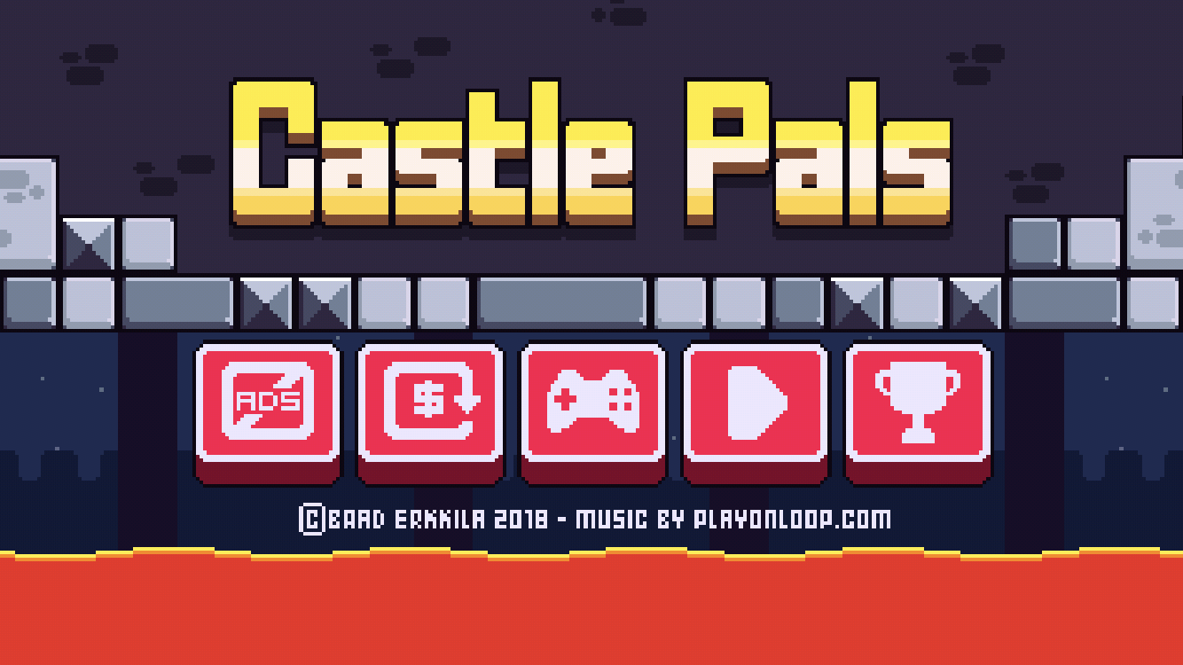 简约设计的像素风画面