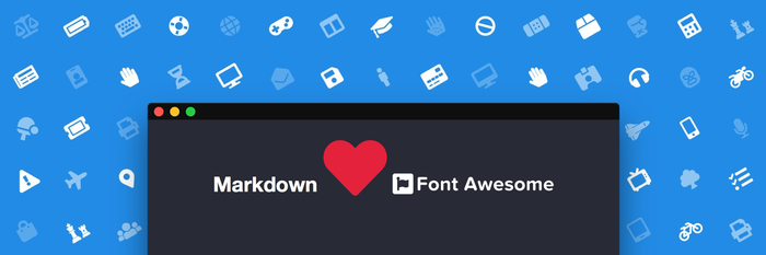 fontawesome-markdown