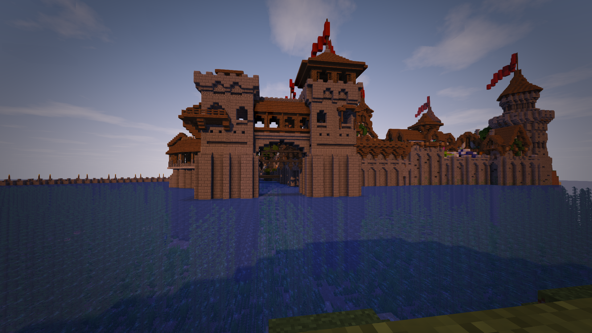 mc主城一般都是用那种类型的建筑?