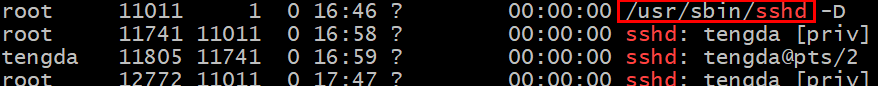 sshd