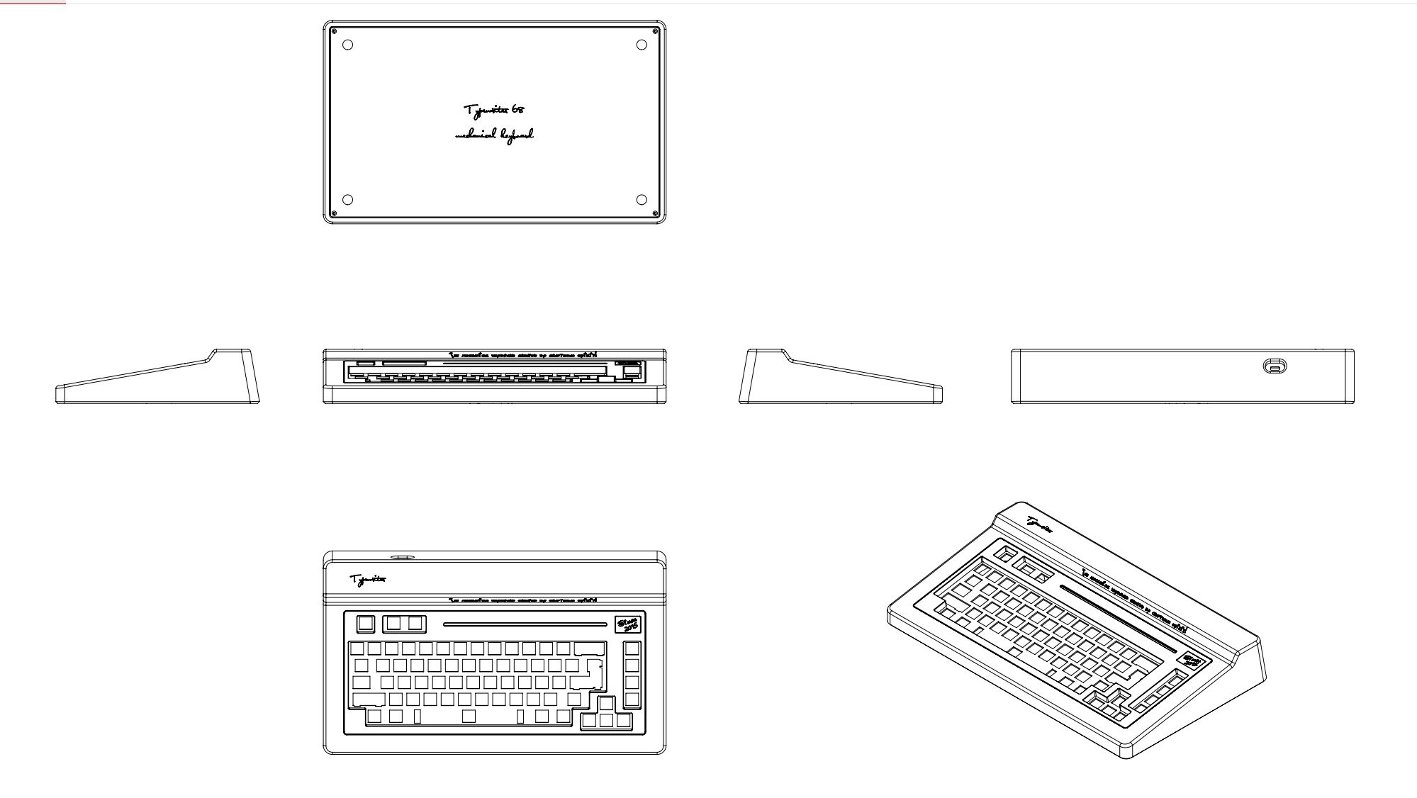 vanavil typewriter keyboard layout