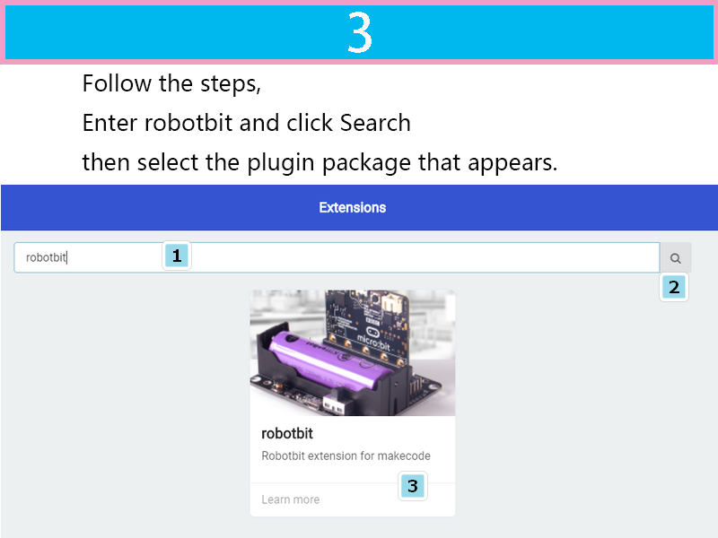 RobotBit Micro:bit Expansion Board - Motor & Servo Driver With RGB LEDs & Sound Detection