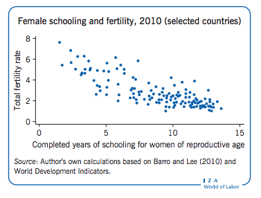 Kim J. Female education and its impact on fertility