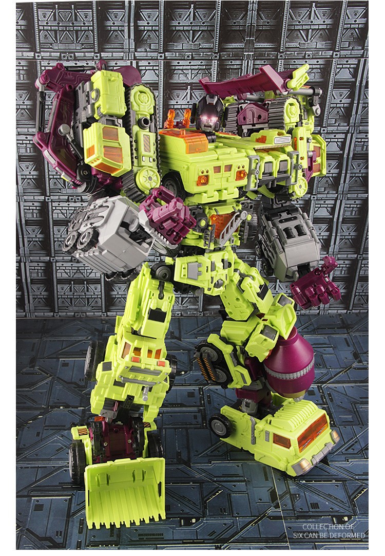 devastator transformation