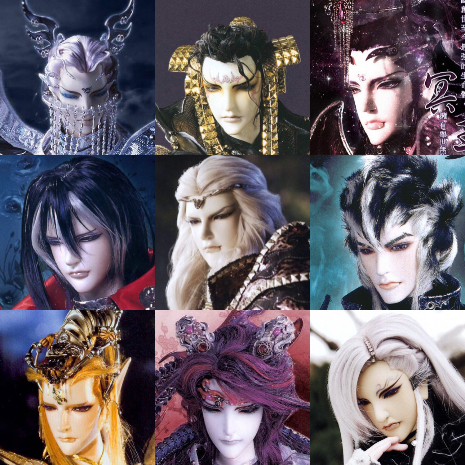 主题霹雳刀龙传说至今出场的主要角色汇总大头贴九宫格很多图81收藏该