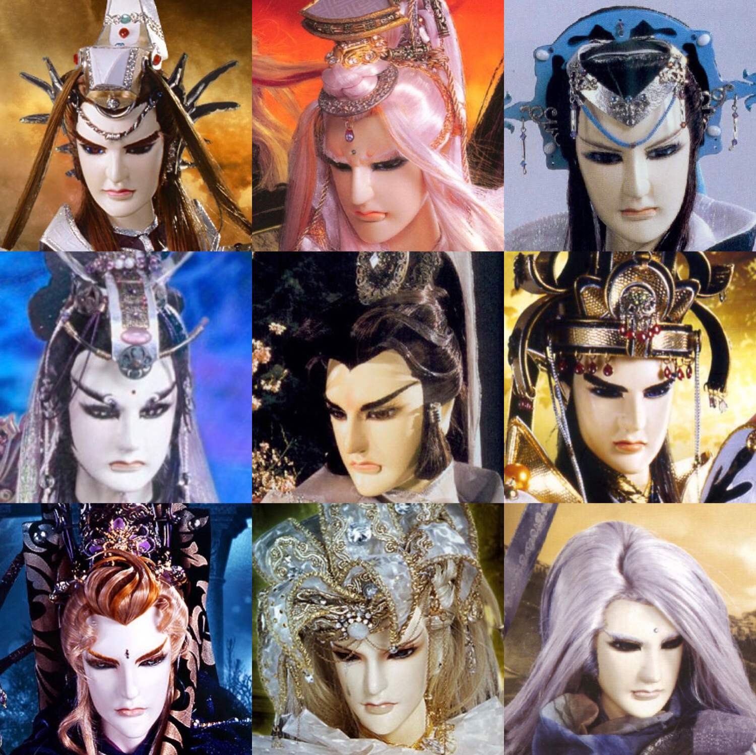 主题霹雳刀龙传说至今出场的主要角色汇总大头贴九宫格很多图81收藏该