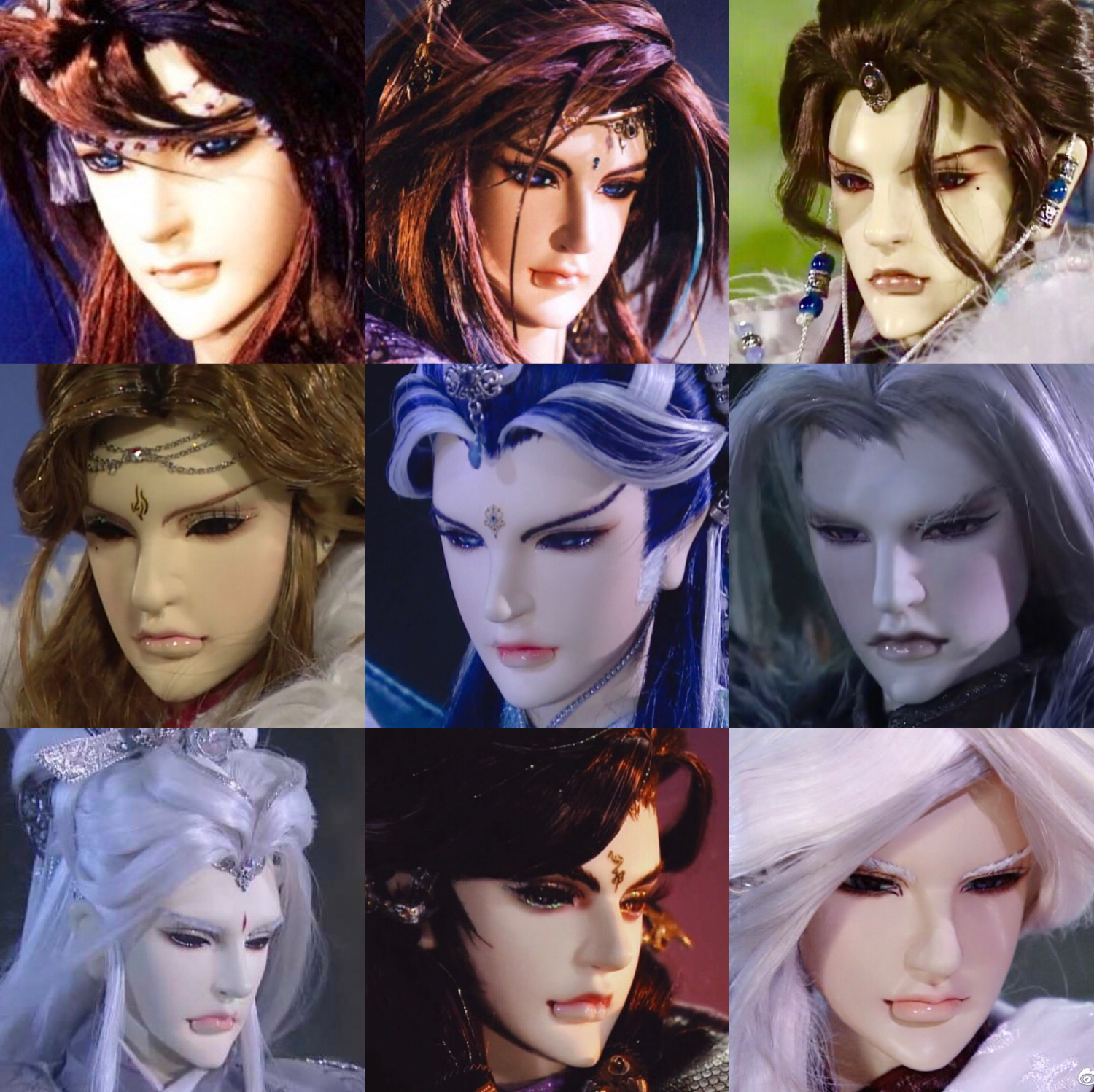 主题霹雳刀龙传说至今出场的主要角色汇总大头贴九宫格很多图81收藏该