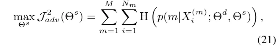 shared Bi-LSTM的adversarial loss