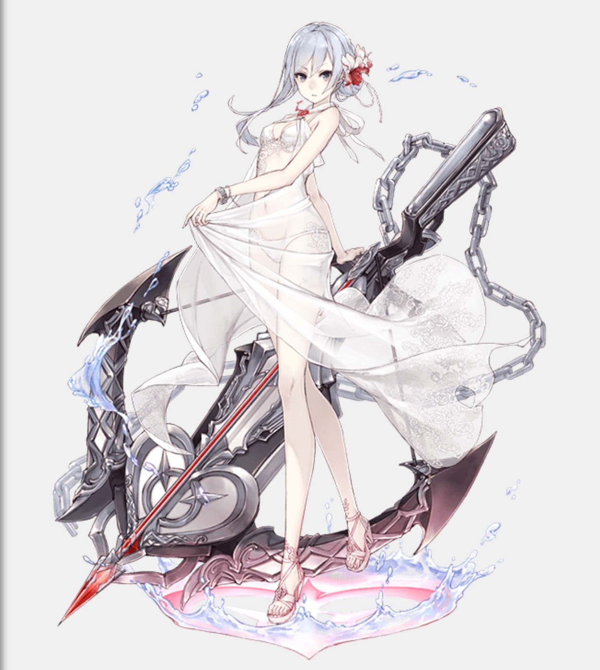 主题手游xq我想康康基本没有媚宅感的女角色泳装立绘