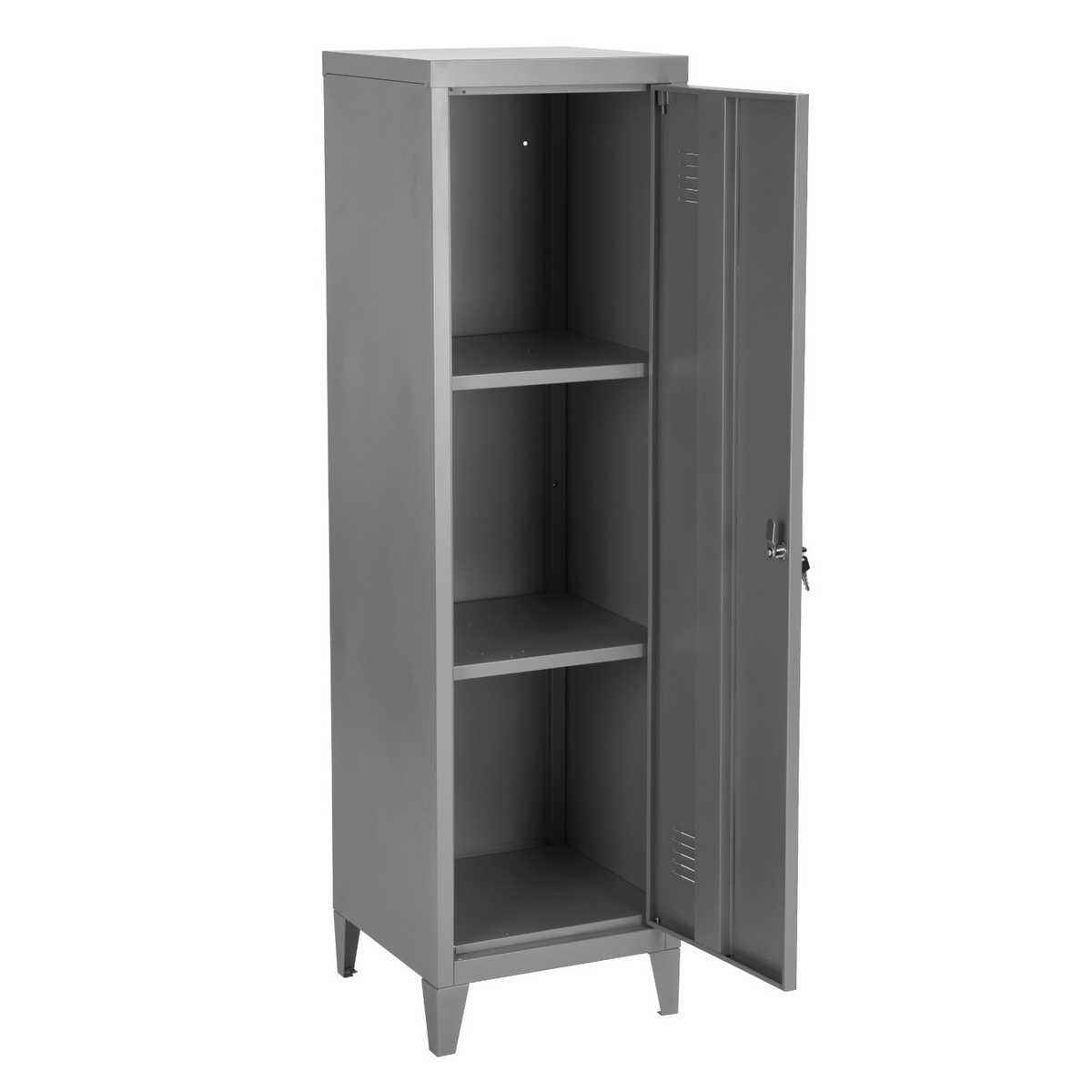 Vestiaire Métallique Vérrouillable Avec Deux Portes Métal Haut