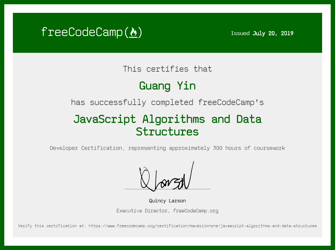 freeCodeCamp Certification [02]