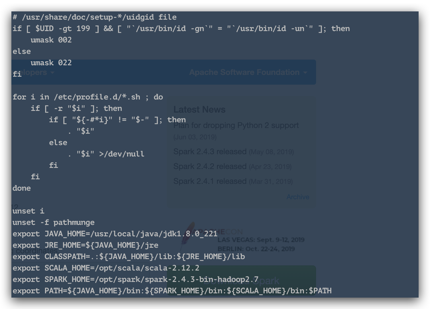 Centos 7.4 安装单机版 Spark
