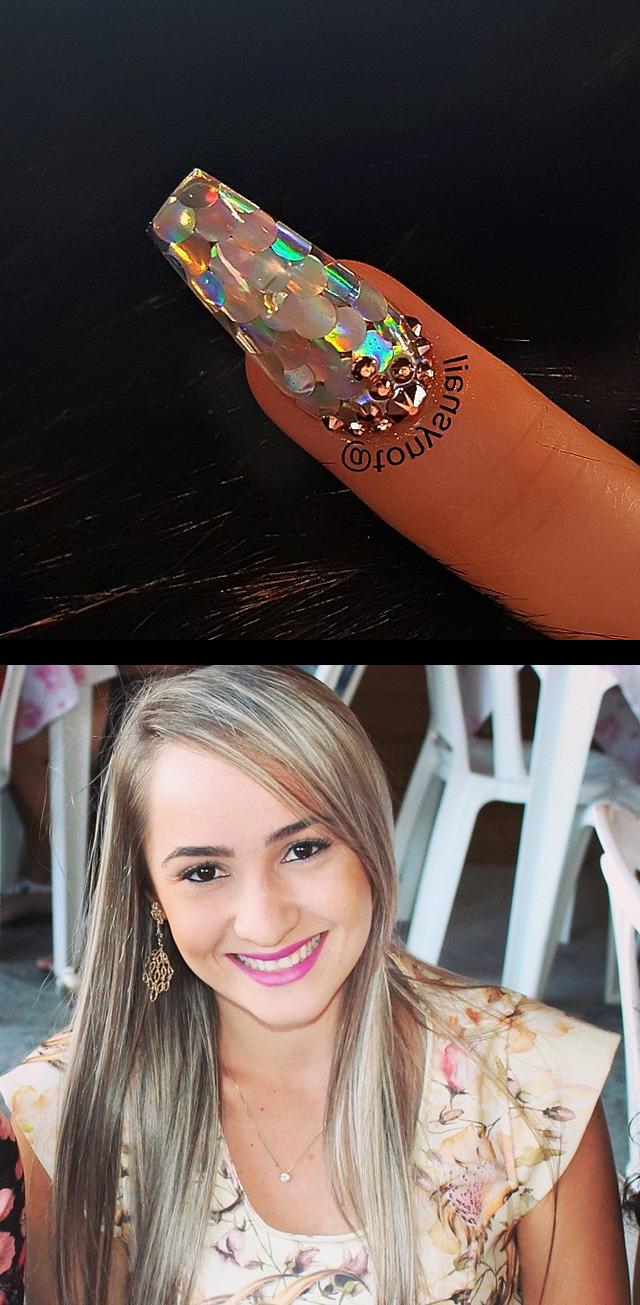 nails 4 u,regal nails,Eu spea Deus que desate os nporque os laeu faquestde enfeitar! :) , Boanoite Up close design by tonysnail 