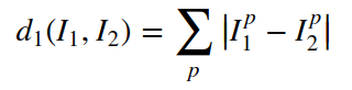 l1-distance