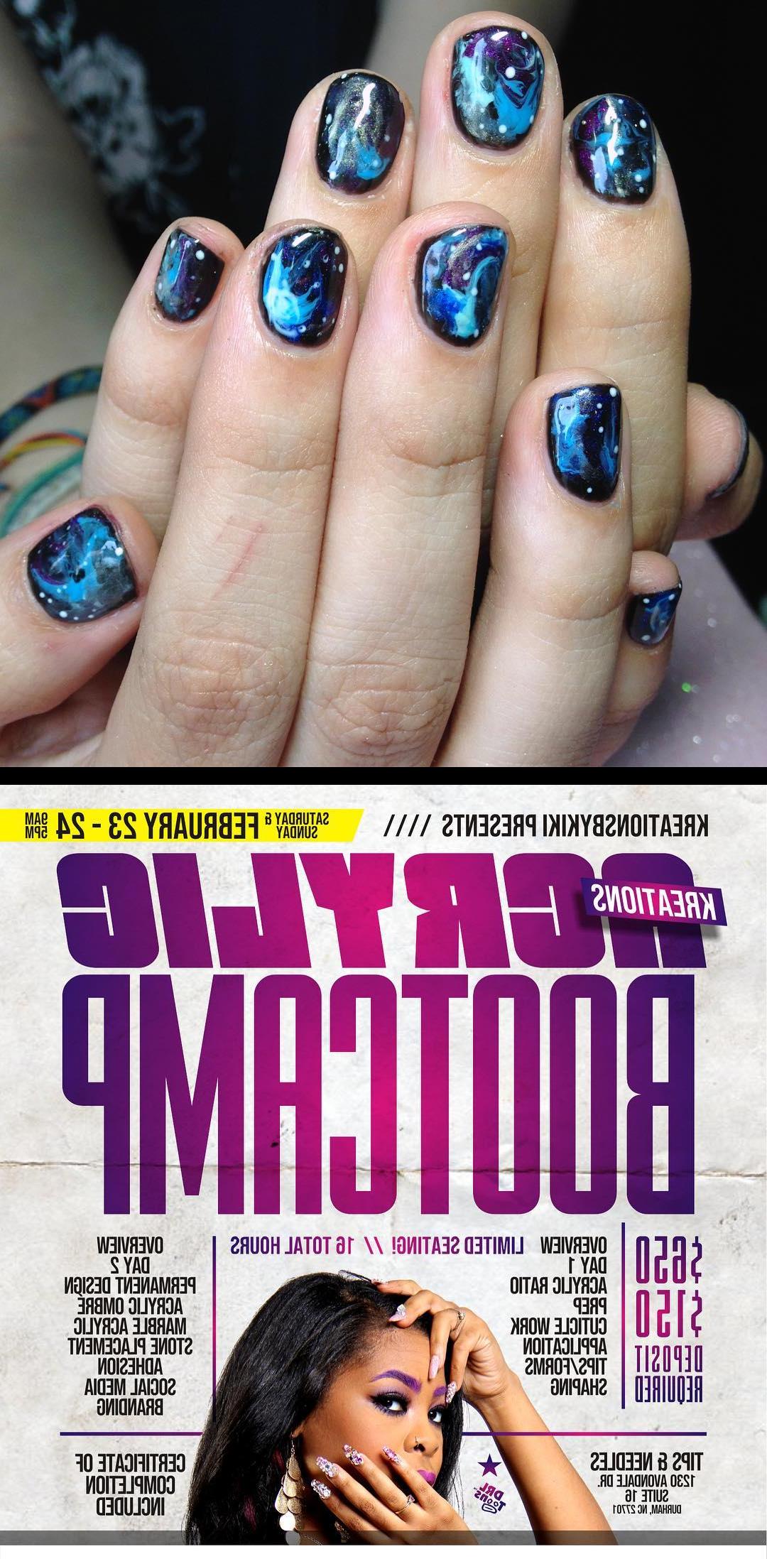yellow acrylic nails,zoya,GALAXY shellak nails con manicura citas a partir del lunes 5 de junio The next Acrylic Boot Camp has been released! This class offers my knowledge of great techniques broken down so anyone can learn, veterans or beginners!  Great vibes, great food plus group and one on one sessions with me so I can make sure you are receiving everything Ishowcasing down to the smallest detail! Link is in my bio! Only 14 tickets left! $150 deposit required to hold your slot that goes toward your total. , nopolish , allacrylic , kreationsbykiki , nails , ncnails , raleighnails , durhamnails , glitter , glitternails , tumblr , nailsofinstagram , nailsoftheday , nailpro , fashion , nailart , nailtutorial , bgdn , blackgirlsdonails , blacknailtechs , naillife , nailsmagazine , tumblrfeature , dulcenailsprinkles 