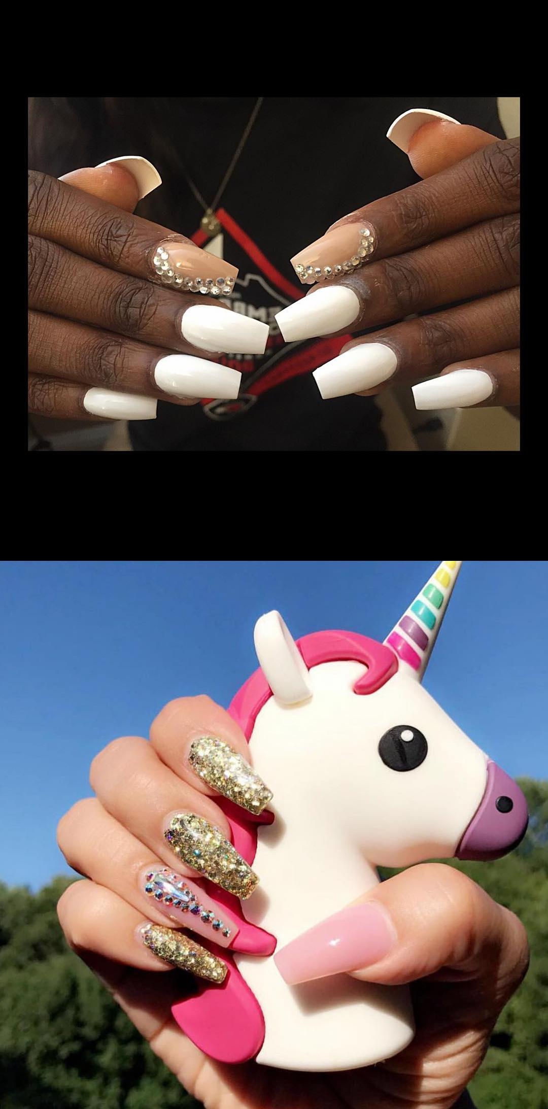 nails 4 u,galaxy nails,White and Nude w Rhinestones Coffin Nails  , coffinnails , whitenails , rhinestonenails , nudenails , acrylicnails , acrylicnaildesigns , simplenails  , nopolish , allacrylic , kreationsbykiki , nails , ncnails , raleighnails , durhamnails , glitter , glitternails , tumblr , nailsofinstagram , nailsoftheday , nailpro , fashion , nailart , nailtutorial , bgdn , blackgirlsdonails , blacknailtechs , naillife , nailsmagazine , tumblrfeature , dulcenailsprinkles 