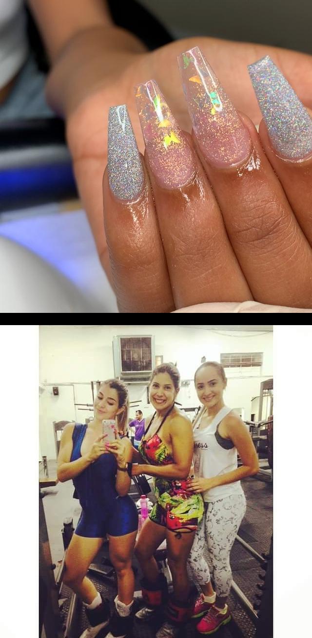 glamour nails,palace nails,A foto de ontem, mas tvalendo! Com as lindas ada.batistadossantos.7 e brunoszbela , hjtbmteve , boanoite , coffinnails , nail , nails , nailart , ombrenails , glitternails , swarovskinails , nailsonfleek , nailsoftheday , nailsofinstagram , explore , explorepage , dfwnails , butterfly