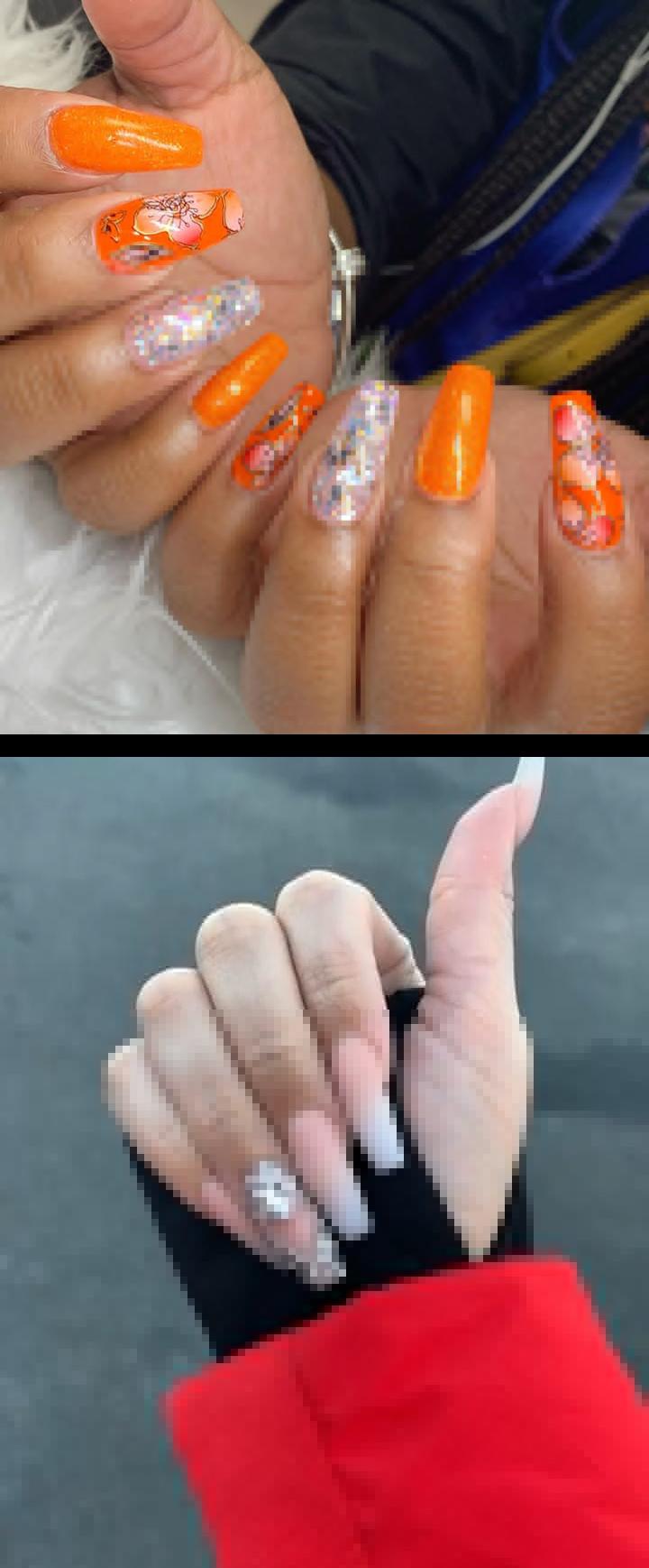 blue ombre nails,fake nails,, kreationsbykiki , nails , ncnails , raleighnails , durhamnails , glitter , glitternails , tumblr , nailsofinstagram , nailsoftheday , nailpro , fashion , nailart , nailtutorial , bgdn , blackgirlsdonails , blacknailtechs , naillife , nailsmagazine , tumblrfeature , dulcenailsprinkles From my lovely customer. 