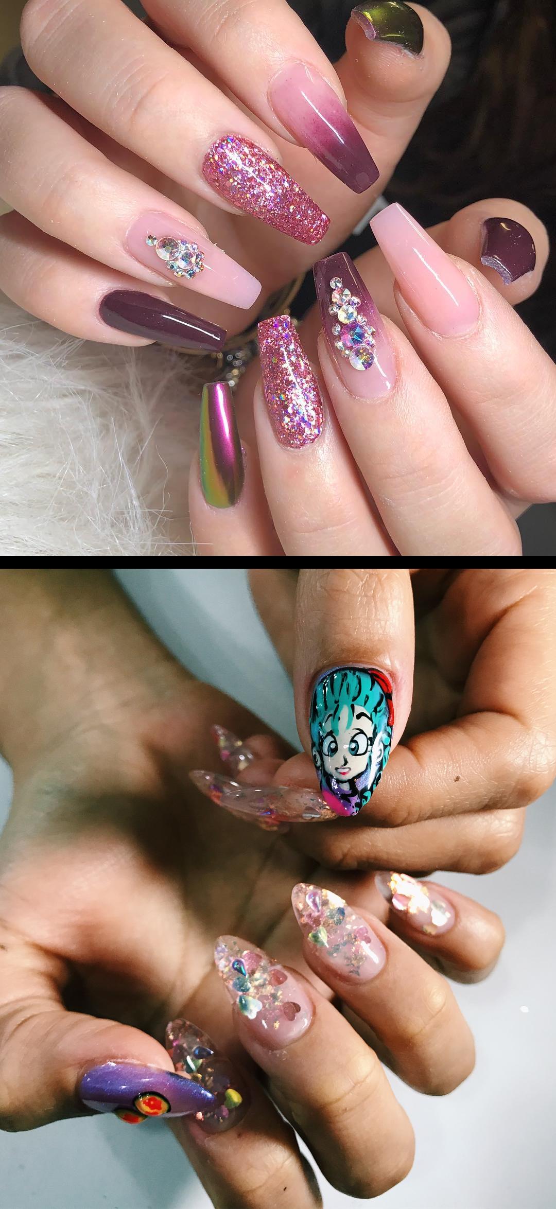 nancy nails,golden nails,, nopolish , allacrylic , kreationsbykiki , nails , ncnails , raleighnails , durhamnails , glitter , glitternails , tumblr , nailsofinstagram , nailsoftheday , nailpro , fashion , nailart , nailtutorial , bgdn , blackgirlsdonails , blacknailtechs , naillife , nailsmagazine , tumblrfeature Whuuu bulma!Pintada a mano y encapsulado!! , bulma