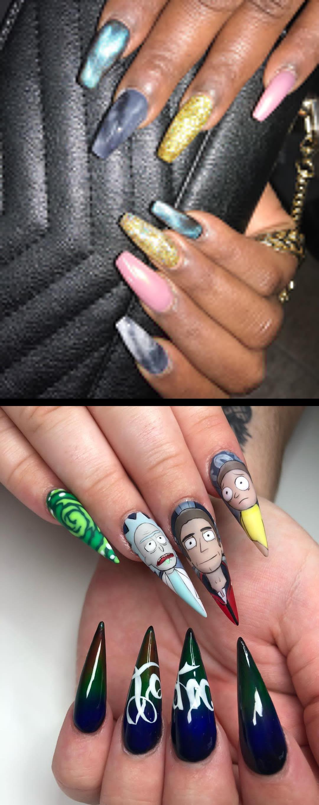 friendly nails,square nails,, nopolish , allacrylic , kreationsbykiki , nails , ncnails , raleighnails , durhamnails , glitter , glitternails , tumblr , nailsofinstagram , nailsoftheday , nailpro , fashion , nailart , nailtutorial , bgdn , blackgirlsdonails , blacknailtechs , naillife , nailsmagazine , tumblrfeature your next nail service pampernailgallery- - x rickandmortyby Pamper Artist Keara (thenailvibes) - your next Full Set, Fill, or Pedi service at pampernailgallery.com Now open in Fremont, California!- , getpamper , pampernailgallery , nails , oaklandnails , sanjosenails , sfnails , bayareanails , bayareanailtech , ombrenails , chromenails , rickandmorty , logic , logicrickandmorty , handpainted , characternails , character , naildesigns , nailsoftheday , nailsofinstagram 