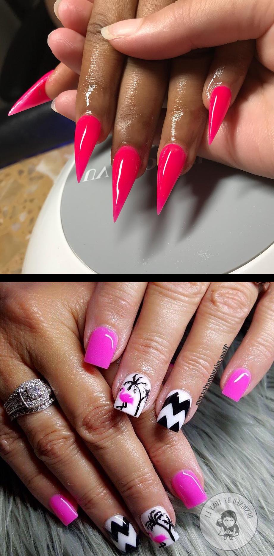 ivy nails,nails 2000,Flamingo nails design  Less is more! , nails , explore , nailsonfleek , explorepage , stilettonails , pinknails , nailsofinstagram , nailsoftheday  