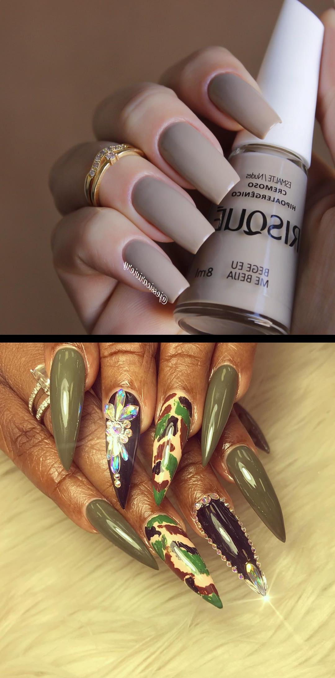 world nails,rhinestone nails,BEGE EU ME BEIJA Mais um nude lindo da nova coleda risqueoficial  