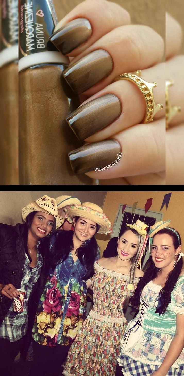 cosmo nails,cuticle cutter,Boaa noite!! Esmalte liindo! , Degrad, GoldBlack da ludurana com a Brumarquezine  , Arrai:)  