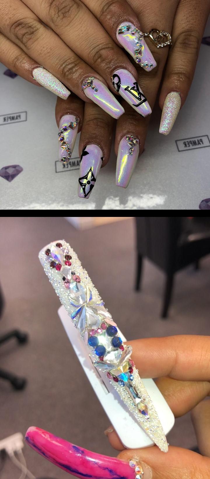 acrylic liquid,onycholysis,your next nail service pampernailgallery- - LVby Pamper Artist Lonna (lonnanailedit) and art collab with Pamper Artist Keara (nails.by.keara) - your next Full Set, Fill, or Pedi service at pampernailgallery.com Now open in Fremont, California!- , getpamper , pampernailgallery , nails , oaklandnails , sanjosenails , sfnails , bayareanails , bayareanailtech , glitternails , chromenails , birthdaynails , lvnails , louisvuitton , whitenails , opalnails , nopolish , allacrylic , kreationsbykiki , nails , ncnails , raleighnails , durhamnails , glitter , glitternails , tumblr , nailsofinstagram , nailsoftheday , nailpro , fashion , nailart , nailtutorial , bgdn , blackgirlsdonails , blacknailtechs , naillife , nailsmagazine , tumblrfeature 