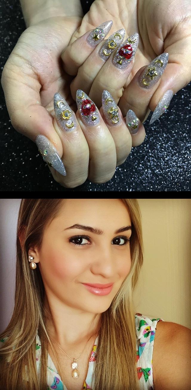 sns nails,foxy nails,Que os desafetos nme afetem e os afetos nme faltem! , boatarde , me , happy , cute , instalike , saturday , feliz , pretty  Today sagrado coraznails  