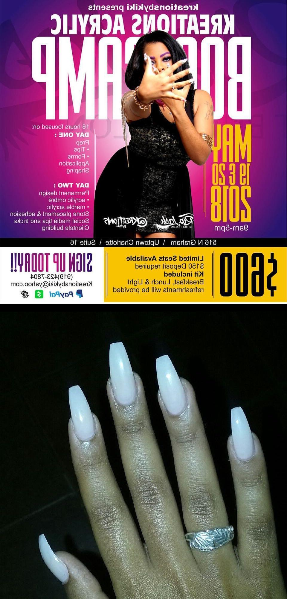 healthy nails,grace nails,White Coffin Nails. (I forgot to take a picture when she was here . . , acrylicnails , nailswag , nailsdid , nailsofinstagram , manicure , instabeauty , instanails , newnails , prettynails , simplenails , simpleacrylics , beautifulnails , rockyournails , nails2inspire , nailpromote , nailstoinspire , nailpolishaddict , whitenails , coffinnails Dm me to register for Charlotte NC