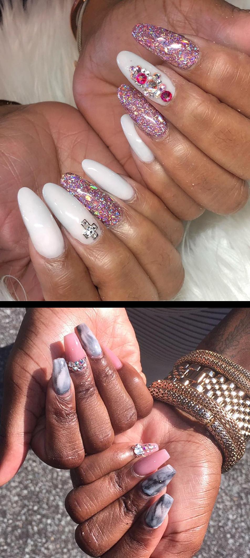 lavish nails,glossy nails,Ready to do more marbles in different colors , kreationsbykiki , acrylic , nopolish , ncnails , marble , marblenails , tumblrfeature Breast cancer pinks for dutchessmom_ , nopolish , allacrylic , kreationsbykiki , nails , ncnails , raleighnails , durhamnails , glitter , glitternails , tumblr , nailsofinstagram , nailsoftheday , nailpro , fashion , nailart , nailtutorial , bgdn , blackgirlsdonails , blacknailtechs , naillife , nailsmagazine , tumblrfeature