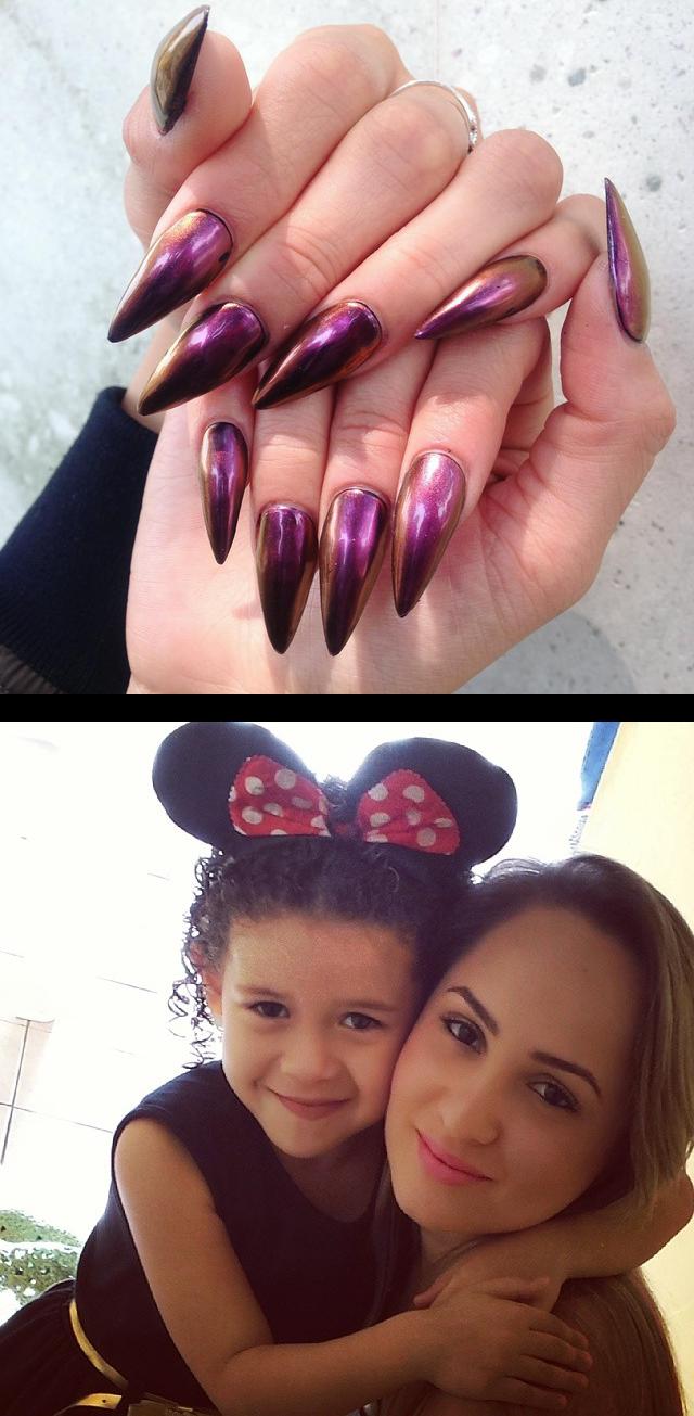 pastel nails,disney nails,Today nails Dudinha! Princesinha! :)  