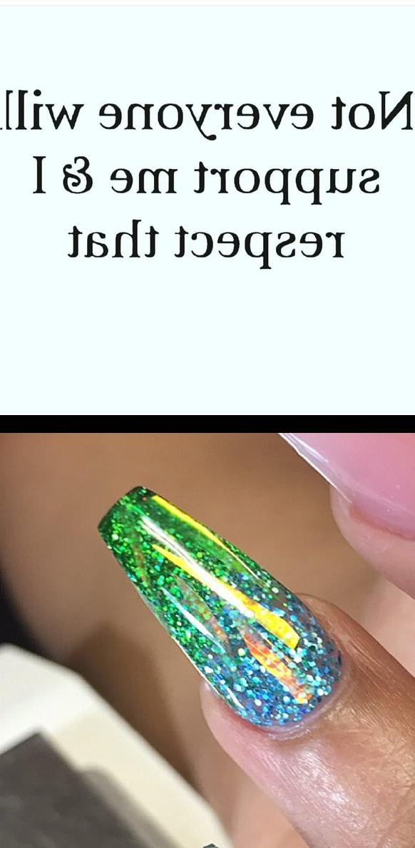 green nail polish,fashion nails,Details, kreationsbykiki , nopolish , ncnails , nails Only the ones that do matter 