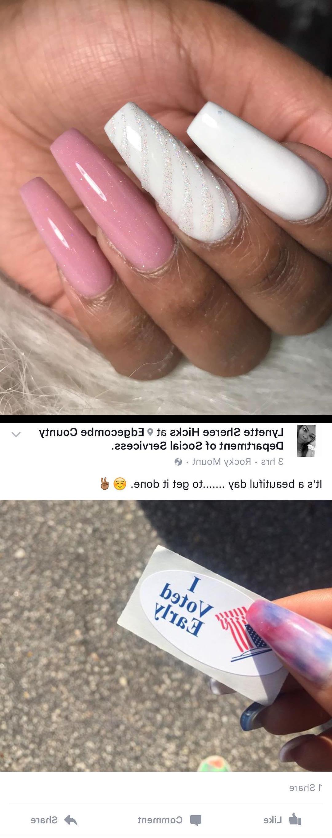 dip nails,cute coffin nails,, nopolish , allacrylic , kreationsbykiki , nails , ncnails , raleighnails , durhamnails , glitter , glitternails , tumblr , nailsofinstagram , nailsoftheday , nailpro , fashion , nailart , nailtutorial , bgdn , blackgirlsdonails , blacknailtechs , naillife , nailsmagazine , tumblrfeature elle_hix  , kreationsbykiki , clientsview 