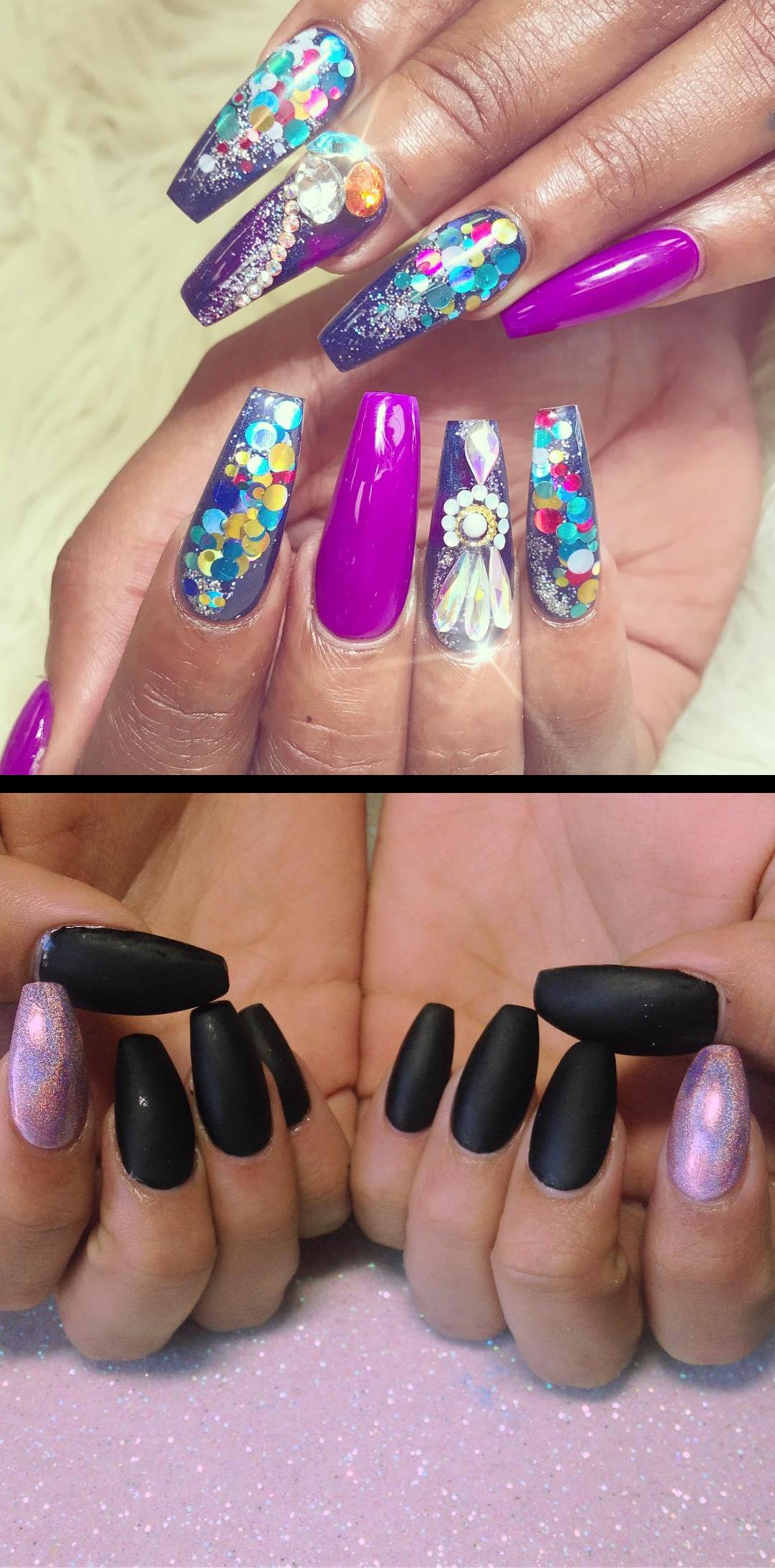 organic nails,pink nail polish,Today Matte nails citas fb latin witch 
