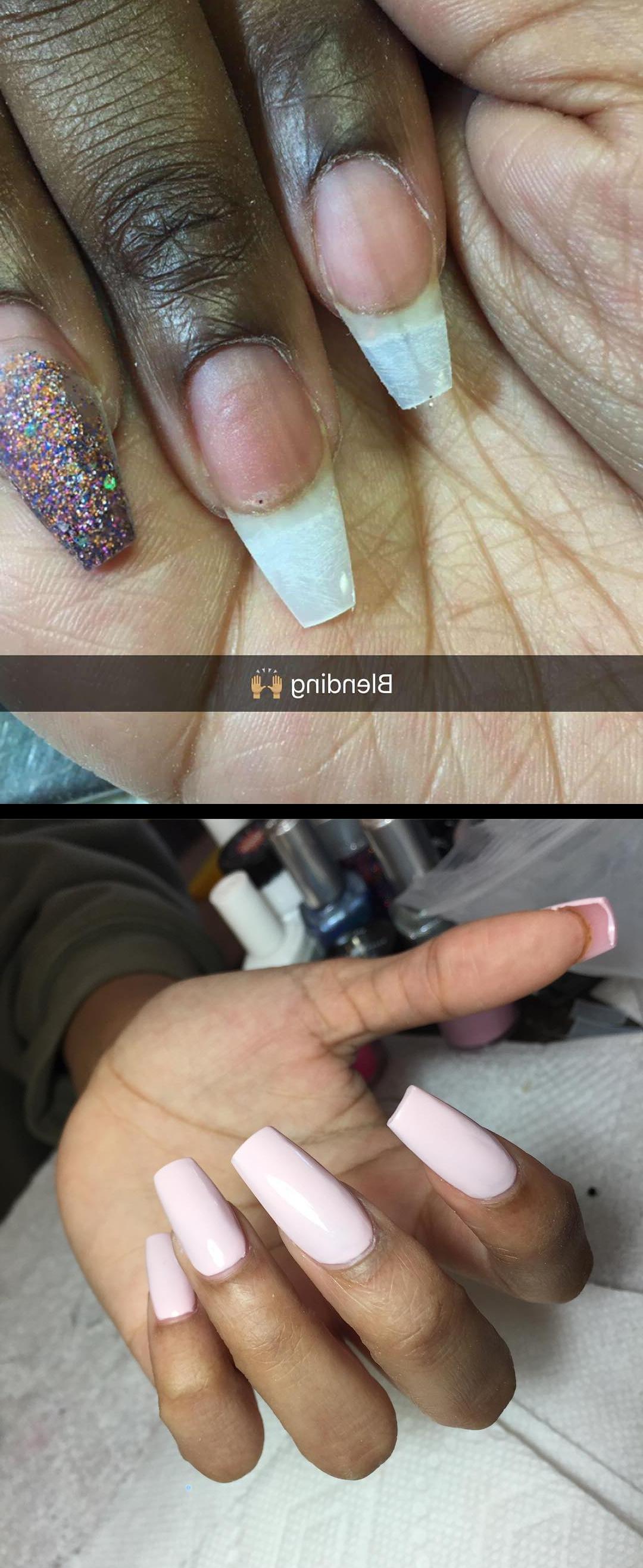 artificial nails,ballerina nails,Blending methods on fleek follow my , snapchat Kii_kii0 , kreationsbykiki , ncnails Perfectly polishedon LokitaRaine  , kreationsbykiki 