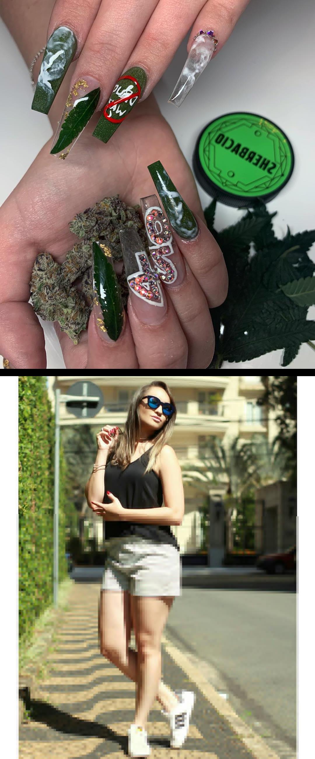 rose nails,almond shaped nails,Repping some local dispensaries for 4/20 - - your next nail service pampernailgallery- - magnolia_oakland by Pamper Artist Lonna (lonnanailedit) - your next Full Set, Fill, or Overlay service at pampernailgallery.com Now open in Fremont, California!- , getpamper , pampernailgallery , nails , oaklandnails , sanjosenails , bayareanails , vegasnails , sfnails , livermorenails , milpitasnails , 510nails , bayareanailtech , cutenails , weednails , 420nails , moneynails , goldnails , smokenails Boa tarde amores! Foto by vinicius_wes  