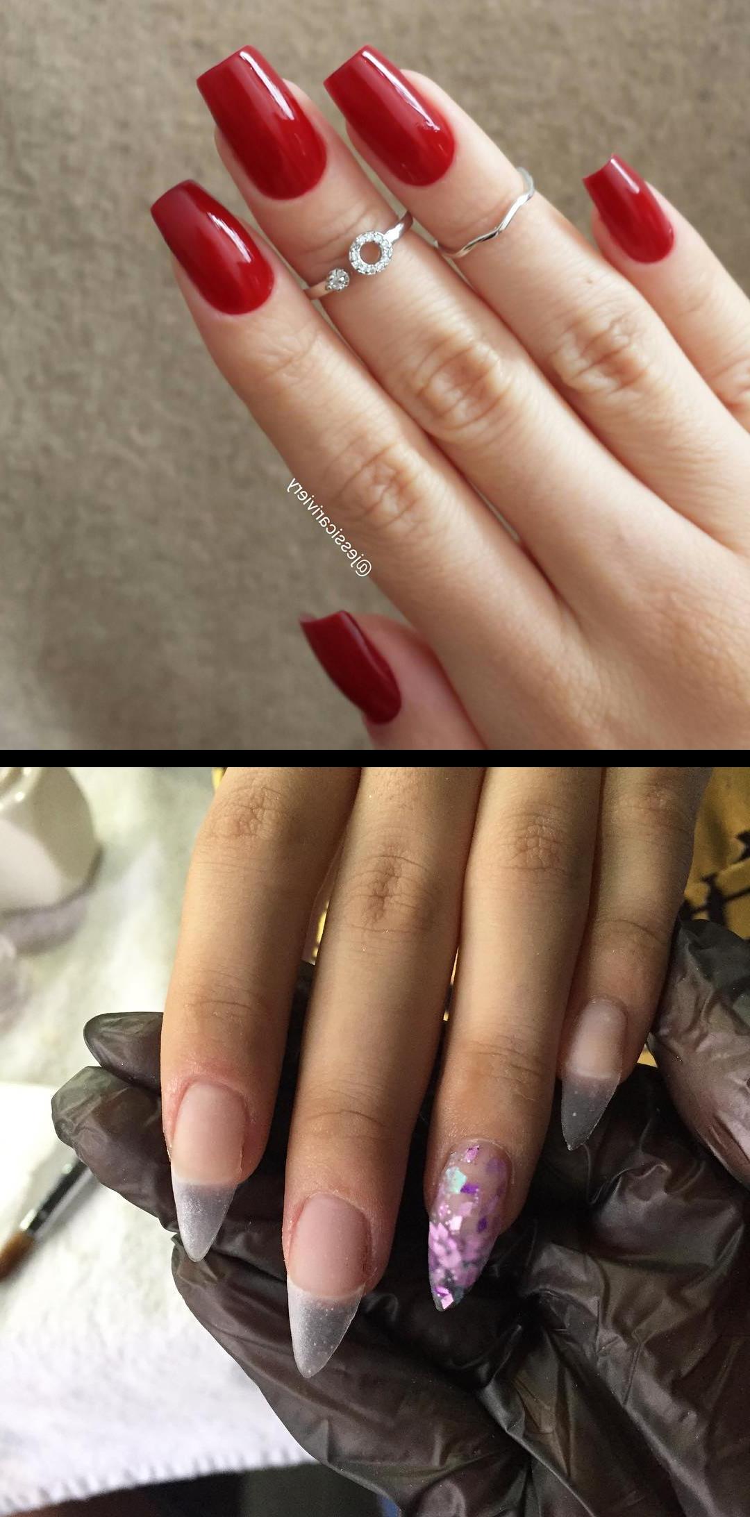 christmas nails,long acrylic nails,Boa tarde amores! Meninas que estavam me perguntando sobre o esmalte que eu estava usando quando fiz as fotos dos batons, o nome dele , Mada dailuscolor Realmente muito lindo! Os ansda tmoria.semijoias, tem muita coisa linda, vale a pena conferir! Meninas da regide Campinas que tiverem interesse a tmoria.semijoias trabalha com revenda! Voltando ao esmalte MARA, vocencontram na perfumariainova Beijos Extencion de ude acrsin tip ni pegamento (sin pulir la ua