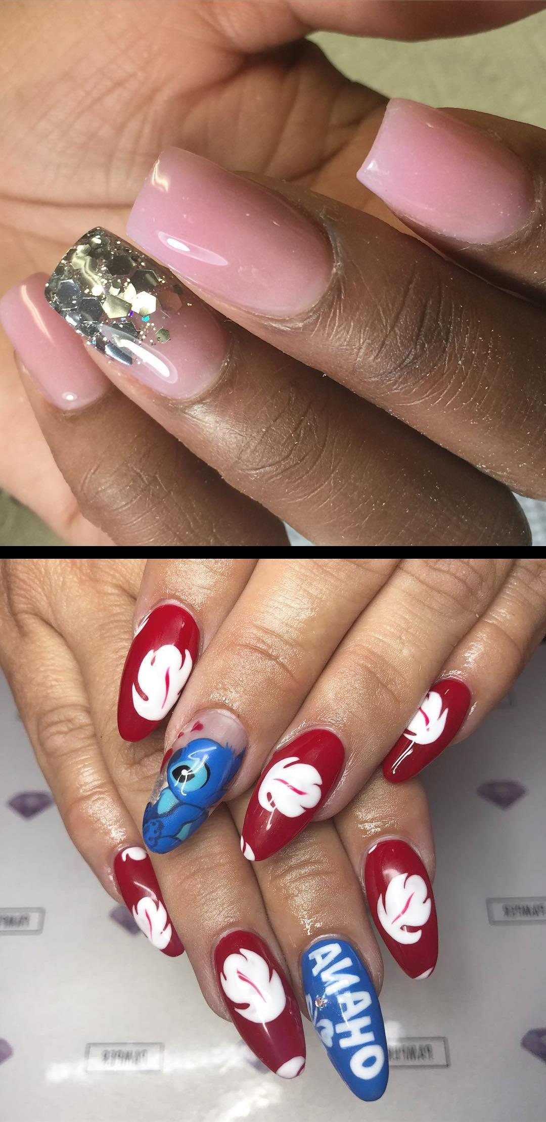 the nail bar,yellow acrylic nails,Cuticle work on fleek , kreationsbykiki , notpolish your next nail service pampernailgallery- - Means Familydisney by Pamper Artist Britt (brittnailedit) and Session Art by Vivian (vivxue) - your next Full Set, Fill, or Pedi service at pampernailgallery.com Now open in Fremont, California!- , getpamper , pampernailgallery , nails , oaklandnails , sanjosenails , sfnails , bayareanails , bayareanailtech , disneynails , disney , liloandstitch , liloandstitchnails , characternails , handpainted , disneylandnails , ohana , cutenails , cartoonnails