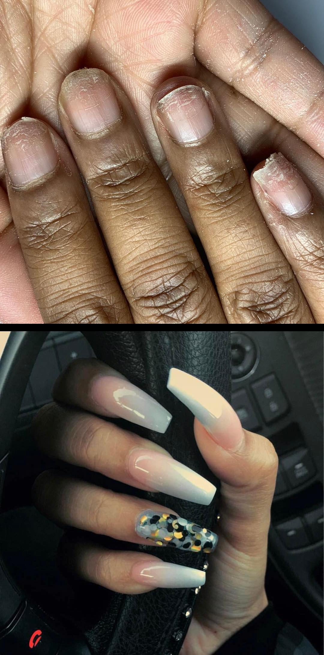 my nails,pink nails,Swipe for my mini pictorial on the cuticle maintenance included in all my services! Call me the , cuticleninja The slit in the tip on the last pic is to help it too fit her sidewalls completely , nopolish , allacrylic , kreationsbykiki , nails , ncnails , raleighnails , durhamnails , glitter , glitternails , tumblr , nailsofinstagram , nailsoftheday , nailpro , fashion , nailart , nailtutorial , bgdn , blackgirlsdonails , blacknailtechs , naillife , nailsmagazine , tumblrfeature , dulcenailsprinkles Repost from lovely teeharris