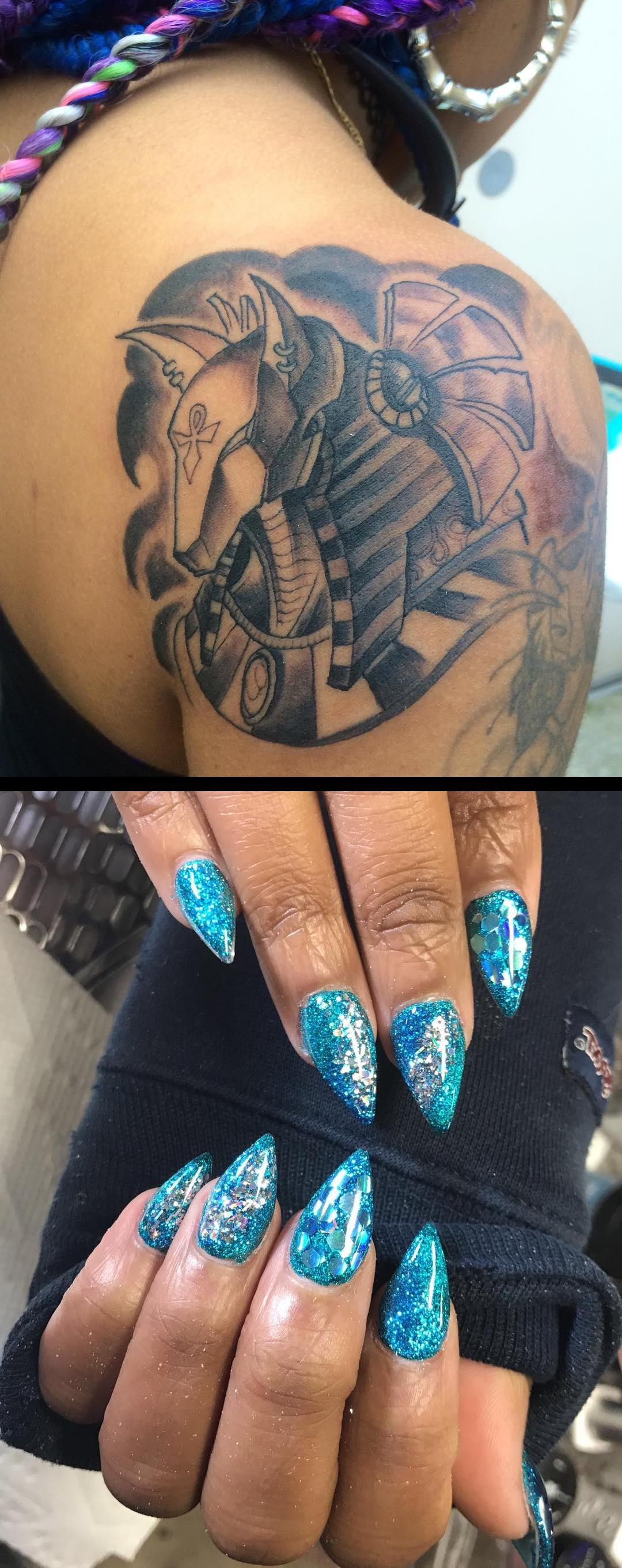 nail pro,diamond nails,In LOVE zeusiferart , anubis , egyptianart alissa.streeter , nopolish , allacrylic , kreationsbykiki , nails , ncnails , raleighnails , durhamnails , glitter , glitternails , tumblr , nailsofinstagram , nailsoftheday , nailpro , fashion , nailart , nailtutorial , bgdn , blackgirlsdonails , blacknailtechs , naillife , nailsmagazine , tumblrfeature