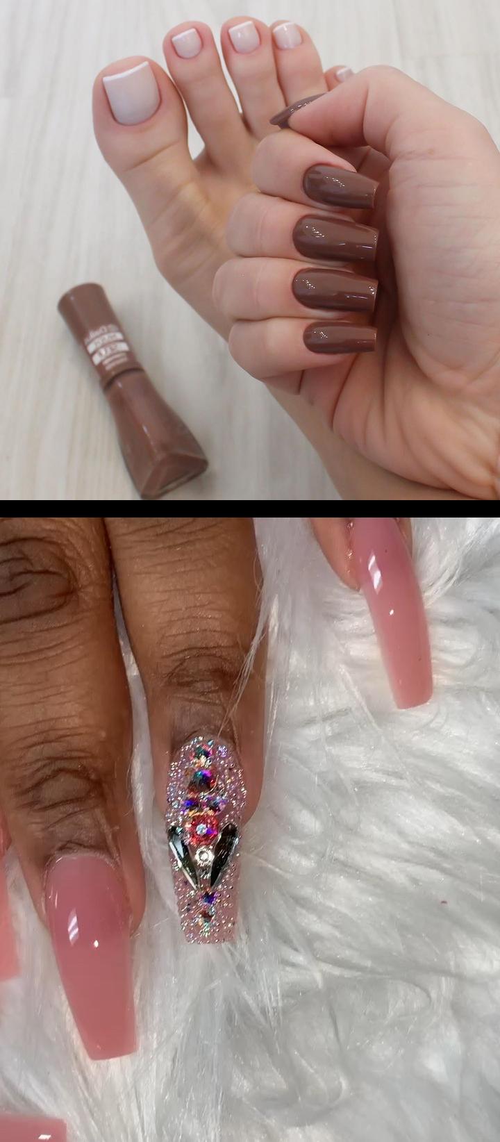 pink and white ombre nails,color street nails,Francesinha nos pe nas ma cor que tiver inspirada no dia, quem desse time?! Comenta aquiiNa mCor , Morena e no p, ColardePerola e , Suspiro todos da dailus  , nopolish , allacrylic , kreationsbykiki , nails , ncnails , raleighnails , durhamnails , glitter , glitternails , tumblr , nailsofinstagram , nailsoftheday , nailpro , fashion , nailart , nailtutorial , bgdn , blackgirlsdonails , blacknailtechs , naillife , nailsmagazine , tumblrfeature , dulcenailsprinkles 