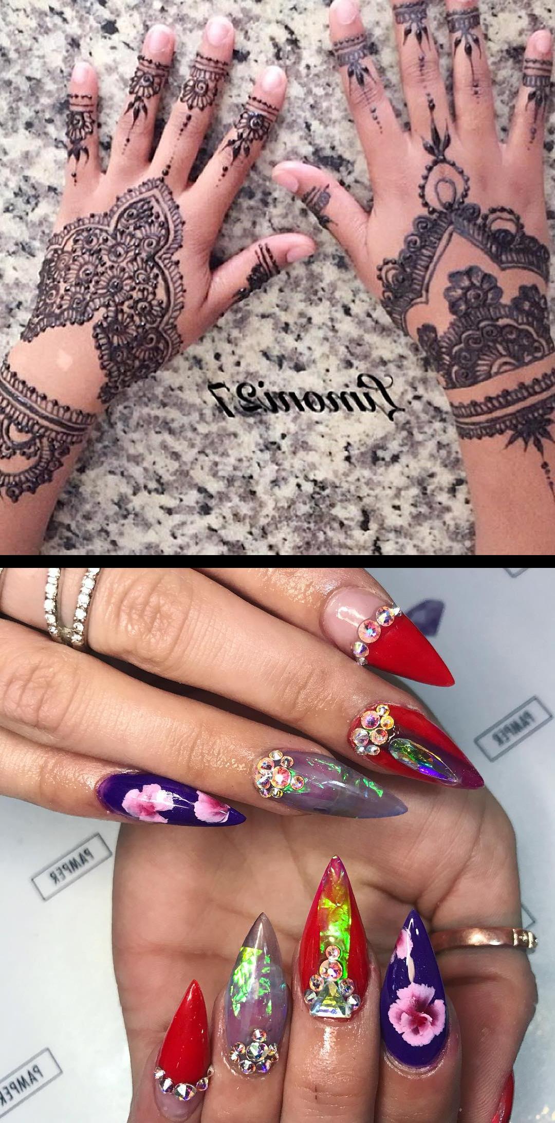 gel manicure,sparkle nails,Amazing henna artist in North Carolina ! Go follow Limoni27 , follow , support your next nail service pampernailgallery- - Bouquetby Pamper Artist Jackie (nailsby_jackiee) - your next Full Set, Fill, or Pedi service at pampernailgallery.com Now open in Fremont, California!- , getpamper , pampernailgallery , nails , oaklandnails , sanjosenails , sfnails , bayareanails , flowernails , presentnails , christmasnails , birthdaynails , goldnails , rednails , holidaynails , xmasnails , bossnails 